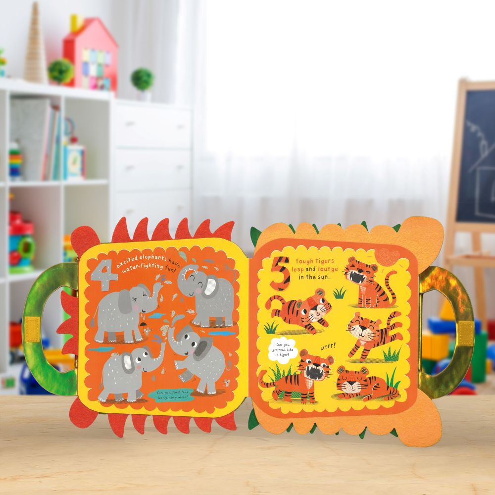 Product image 4 of My Fierce and Fuzzy Animal Backpack, a board book for ages 3+, by Make Believe Ideas.