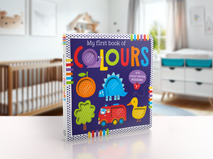 Product image 2 of My First Book of Colours, a board book for ages 0+, by Make Believe Ideas.