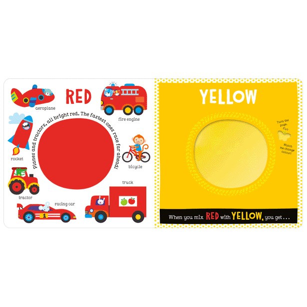 Product image 3 of My First Book of Colours, a board book for ages 0+, by Make Believe Ideas.