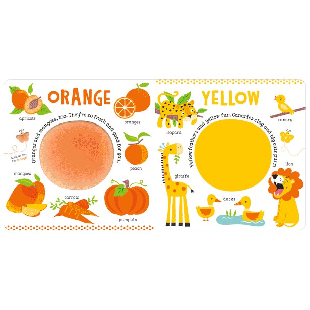Product image 6 of My First Book of Colours, a board book for ages 0+, by Make Believe Ideas.