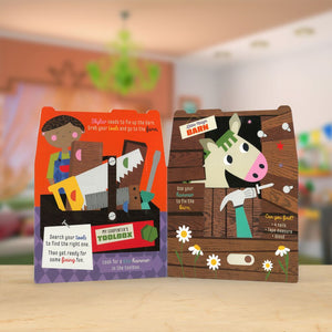 Product image 5 of My First Busy Toolbox, a board book for ages 0+, by Make Believe Ideas.