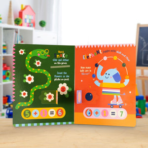 Product image 5 of My First Calculator Fun Book, a board book for ages 3+, by Make Believe Ideas.