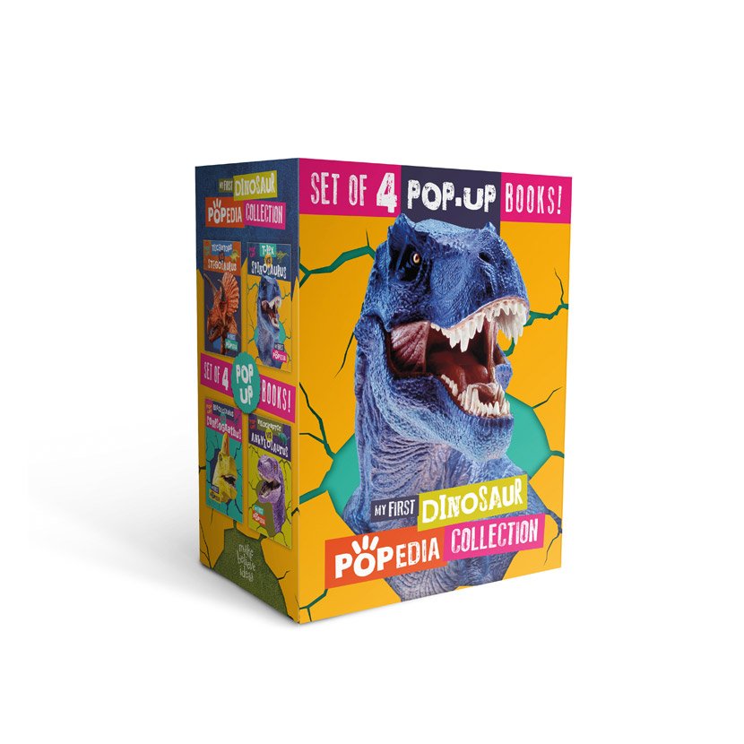 Product image 1 of My First Dinosaur Popedia Collection, a box set for ages 0+, by Make Believe Ideas.