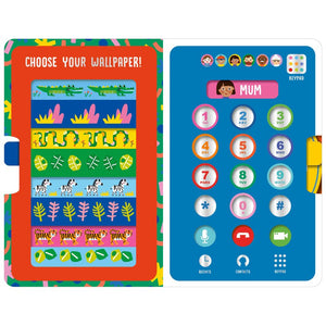 Product image 3 of My First Phone, a board book for ages 0+, by Make Believe Ideas.