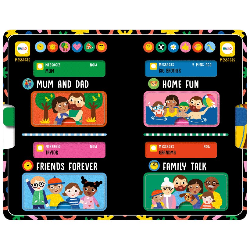 Product image 5 of My First Phone, a board book for ages 0+, by Make Believe Ideas.