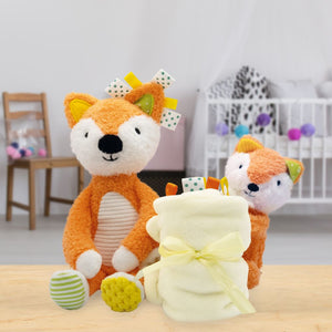 Product image 2 of My First Sensory Fox and Blankie Gift Set, a box set for ages 0+, by Make Believe Ideas.