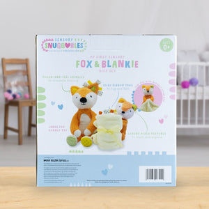 Product image 5 of My First Sensory Fox and Blankie Gift Set, a box set for ages 0+, by Make Believe Ideas.
