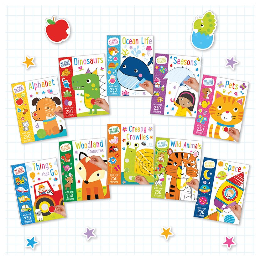Product image 1 of My First Stickers 10 Set Assortment, a pack by Make Believe Ideas.