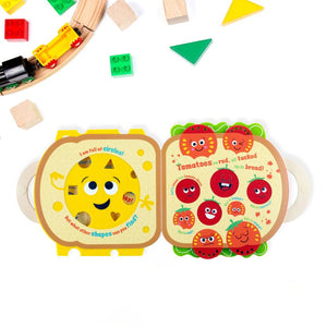 Product image 4 of My Lunch Box Play Book, a board book for ages 3+, by Make Believe Ideas.