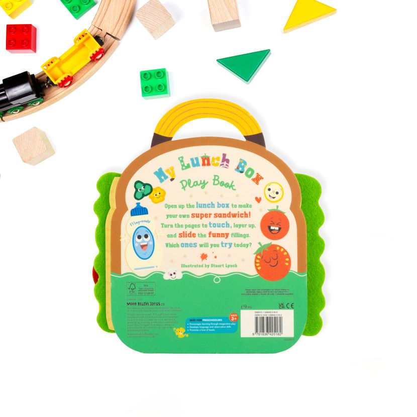 Product image 6 of My Lunch Box Play Book, a board book for ages 3+, by Make Believe Ideas.