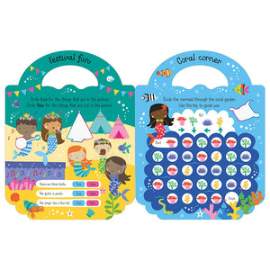 Product image 2 of My Mermaid Bag, a sticker activity book for ages 3+, by Make Believe Ideas.