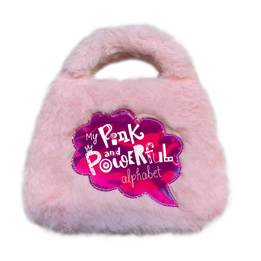 Product image 1 of My Pink and Powerful Alphabet, a board book for ages 3+, by Make Believe Ideas.