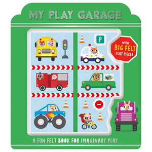 Product image 1 of My Play Garage, a board book for ages 3+, by Make Believe Ideas.