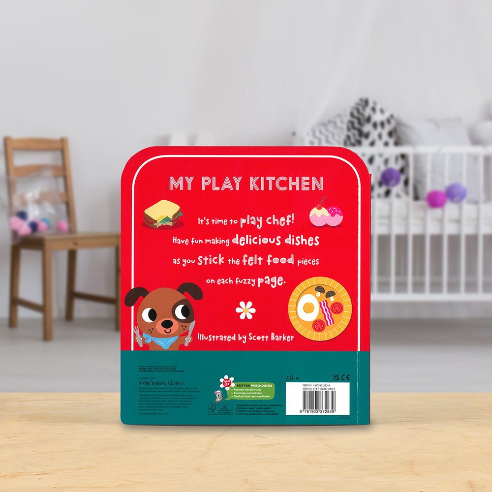 Product image 6 of My Play Kitchen, a board book for ages 3+, by Make Believe Ideas.