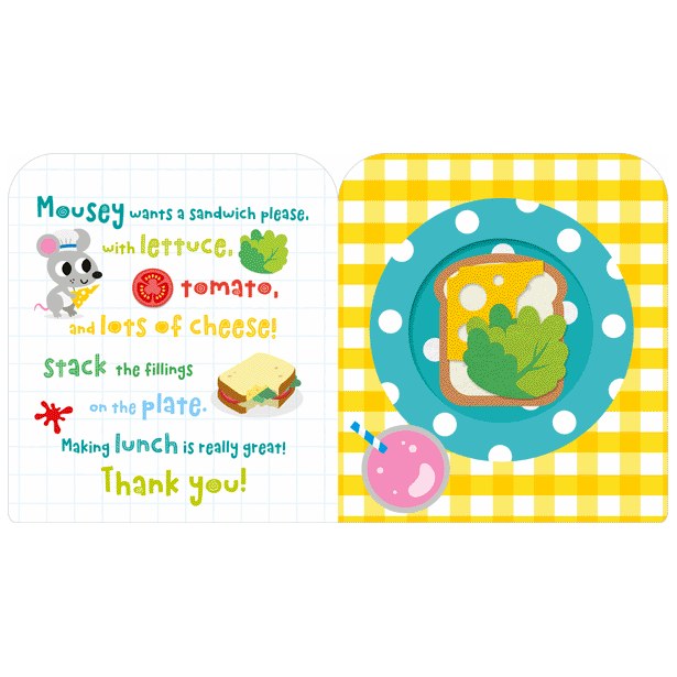 Product image 9 of My Play Kitchen, a board book for ages 3+, by Make Believe Ideas.