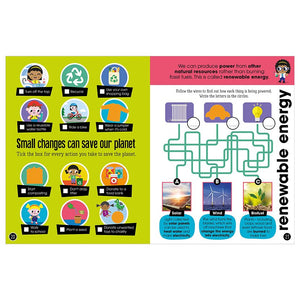 Product image 3 of My Precious Planet Being kind to the world activity book, a sticker activity book for ages 5+, by Make Believe Ideas.