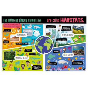 Product image 2 of My Precious Planet Helping save our animals activity book, a sticker activity book for ages 4+, by Make Believe Ideas.