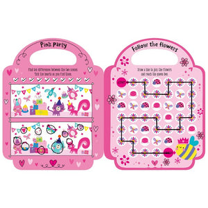 Product image 11 of My Pretty Pink Activity Book, a sticker activity book for ages 4+, by Make Believe Ideas.
