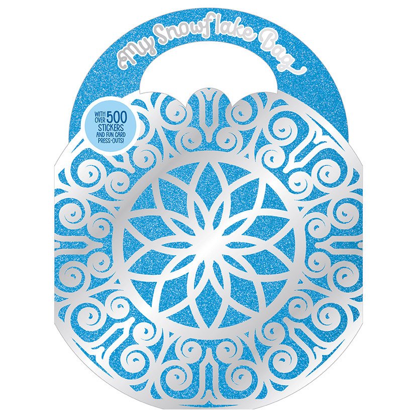Product image 1 of My Snowflake Bag, a sticker activity book for ages 3+, by Make Believe Ideas.
