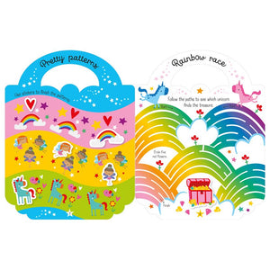 Product image 2 of My Unicorn Bag, a sticker activity book for ages 3+, by Make Believe Ideas.