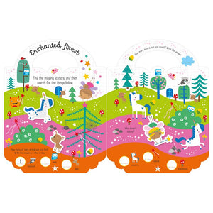 Product image 3 of My Unicorn Bag, a sticker activity book for ages 3+, by Make Believe Ideas.
