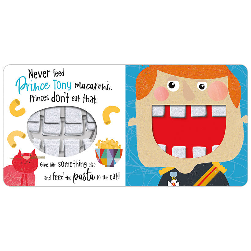 Product image 4 of Never Feed a Queen a Jellybean, a board book for ages 0+, by Make Believe Ideas.
