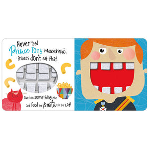 Product image 4 of Never Feed a Queen a Jellybean, a board book for ages 0+, by Make Believe Ideas.