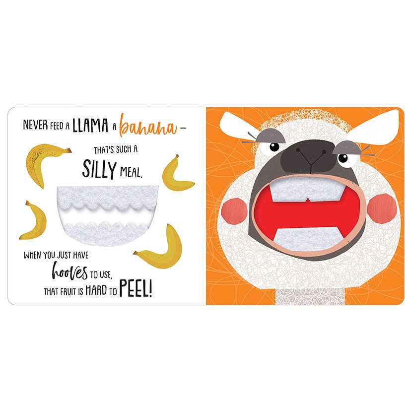 Product image 2 of Never Feed a Yeti Spaghetti, a board book for ages 0+, by Make Believe Ideas.