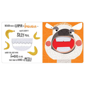 Product image 2 of Never Feed a Yeti Spaghetti, a board book for ages 0+, by Make Believe Ideas.