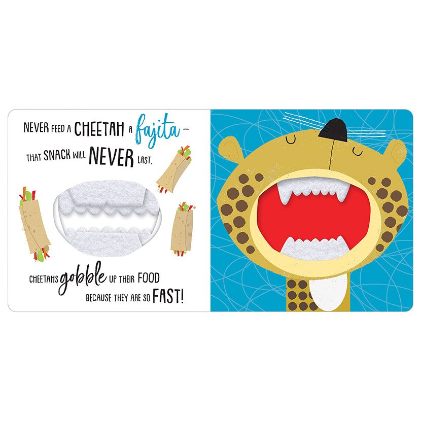 Product image 3 of Never Feed a Yeti Spaghetti, a board book for ages 0+, by Make Believe Ideas.