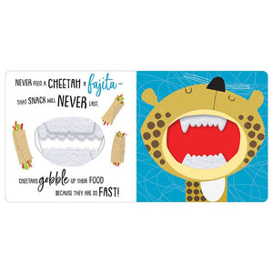 Product image 3 of Never Feed a Yeti Spaghetti, a board book for ages 0+, by Make Believe Ideas.