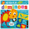 Product image 1 of Never Play Dominoes with a Dinosaur, a game for ages 3+, by Make Believe Ideas.