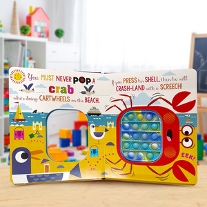 Product image 4 of Never Pop a Shark!, a board book for ages 0+, by Make Believe Ideas.