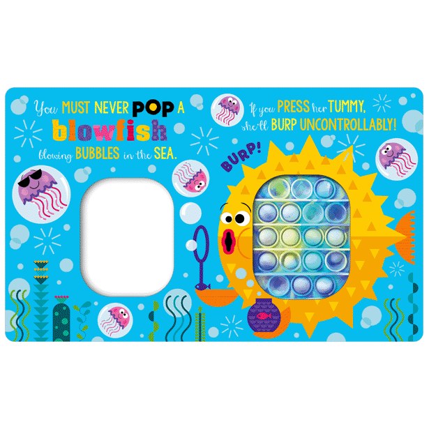 Product image 6 of Never Pop a Shark!, a board book for ages 0+, by Make Believe Ideas.
