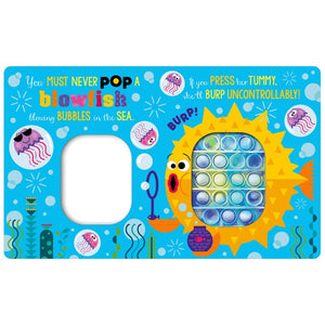 Product image 6 of Never Pop a Shark!, a board book for ages 0+, by Make Believe Ideas.