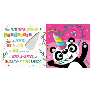 Product image 3 of Never Squish a Unicorn!, a board book for ages 3+, by Make Believe Ideas.