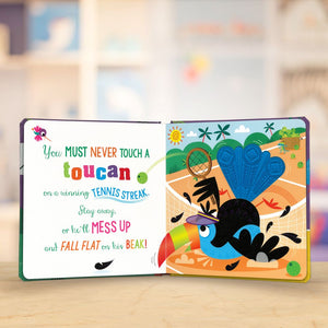 Product image 3 of Never Touch a Capybara!, a board book for ages 0+, by Make Believe Ideas.