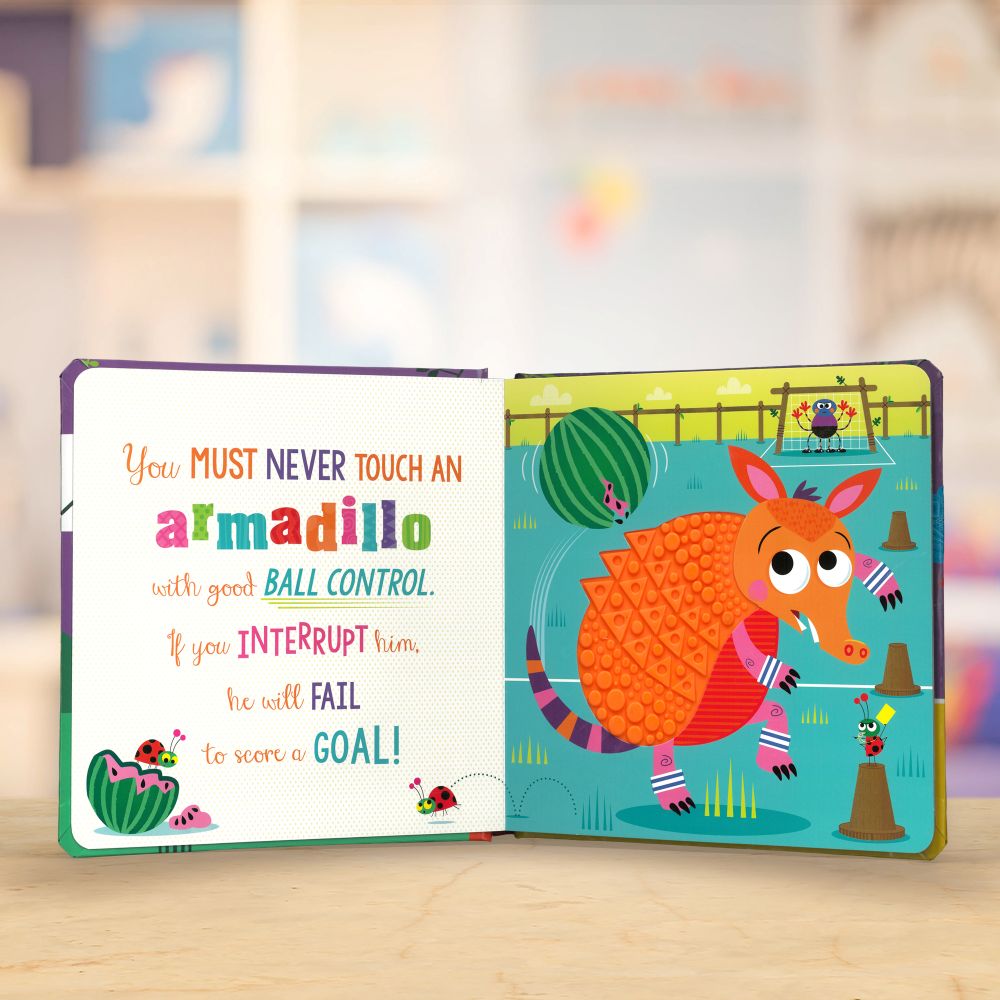 Product image 5 of Never Touch a Capybara!, a board book for ages 0+, by Make Believe Ideas.