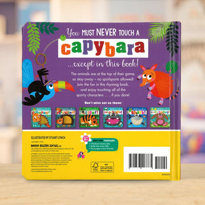 Product image 6 of Never Touch a Capybara!, a board book for ages 0+, by Make Believe Ideas.