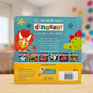 Product image 5 of Never Touch a Dinosaur!, a board book for ages 0+, by Make Believe Ideas.