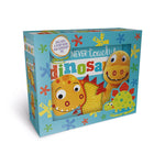 Product image 1 of Never Touch a Dinosaur! Book and Plush, a box set for ages 0+, by Make Believe Ideas.