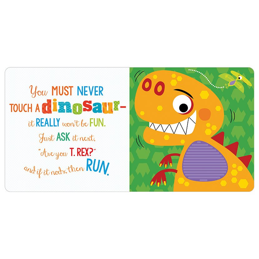 Product image 3 of Never Touch a Dinosaur Jigsaw, a game for ages 18 months+, by Make Believe Ideas.