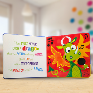 Product image 4 of Never Touch a Dragon!, a board book for ages 0+, by Make Believe Ideas.