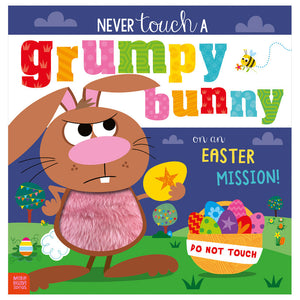 Product image 1 of Never Touch a Grumpy Bunny . . . on an Easter Mission!, a picture book for ages 3+, by Make Believe Ideas.