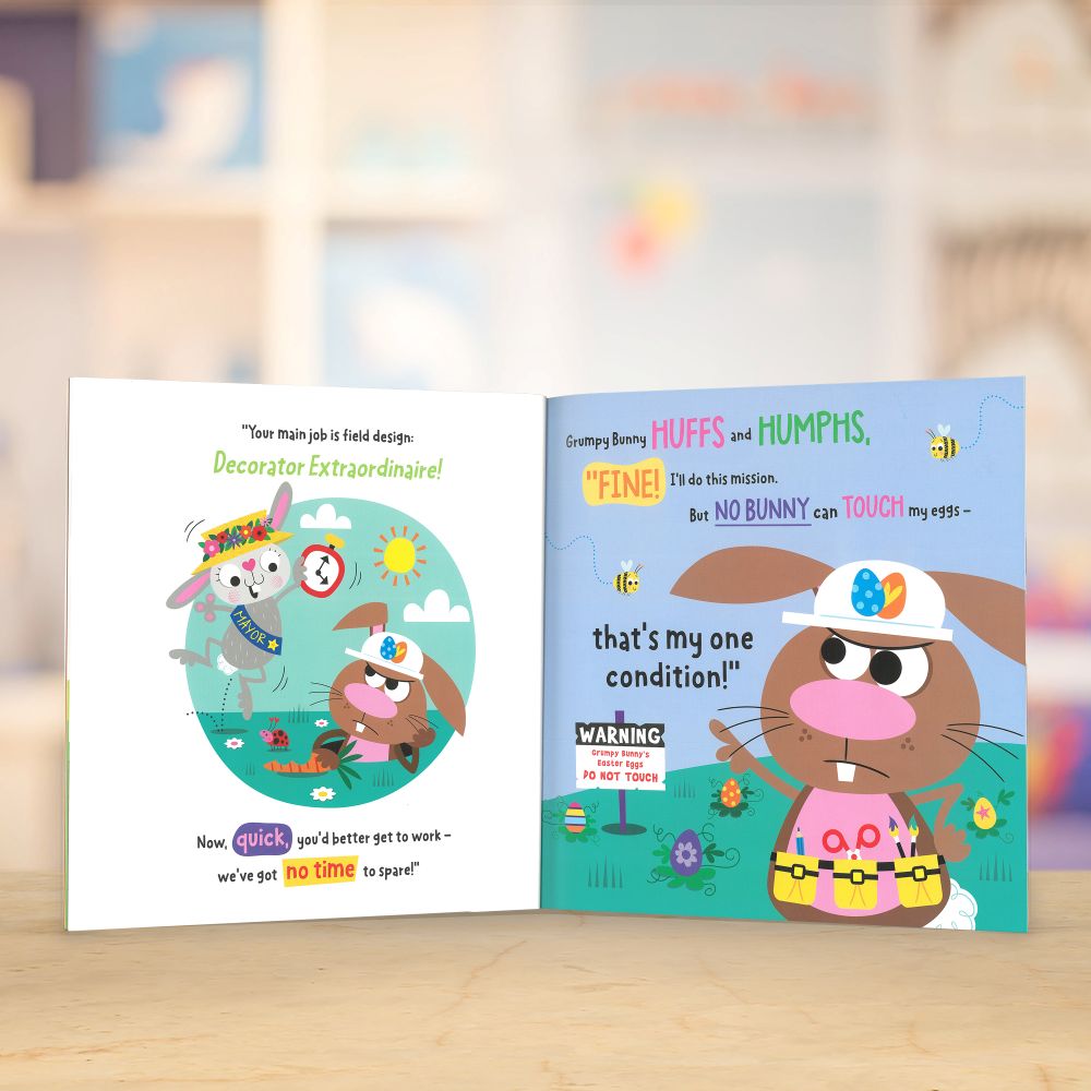 Product image 5 of Never Touch a Grumpy Bunny . . . on an Easter Mission!, a picture book for ages 3+, by Make Believe Ideas.
