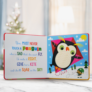 Product image 3 of Never Touch a Grumpy Elf!, a board book for ages 0+, by Make Believe Ideas.