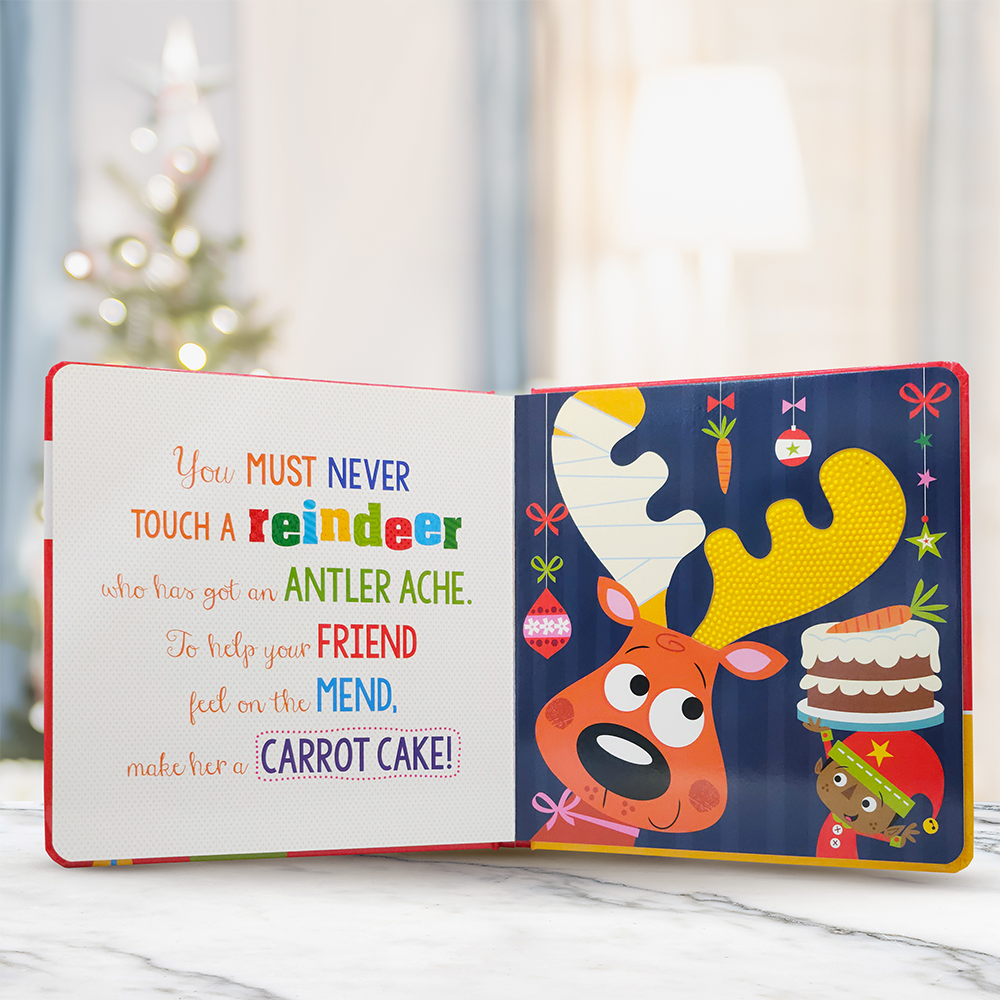 Product image 4 of Never Touch a Grumpy Elf!, a board book for ages 0+, by Make Believe Ideas.