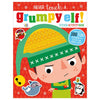 Product image 1 of Never Touch a Grumpy Elf Sticker Activity Book, a sticker activity book for ages 3+, by Make Believe Ideas.