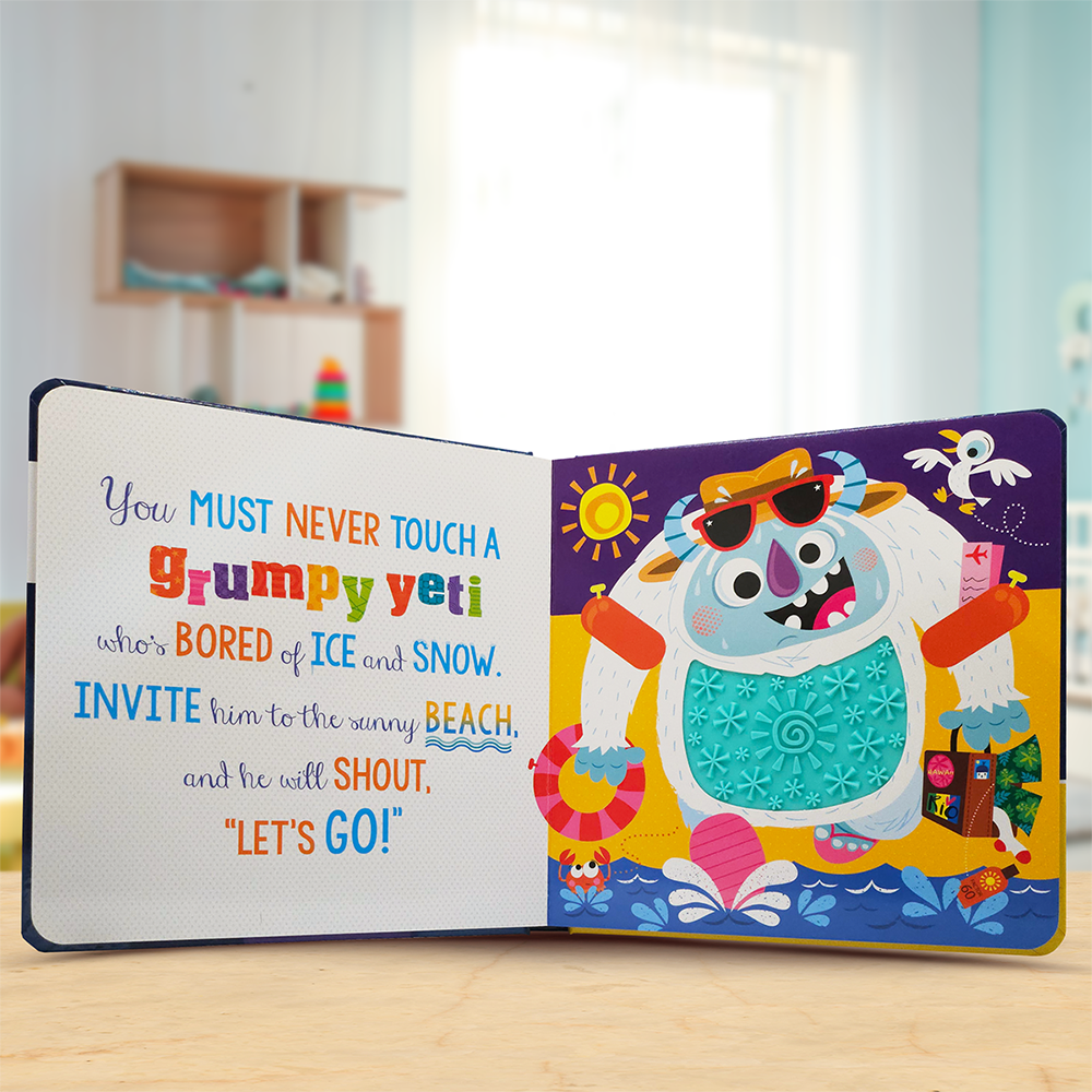 Product image 3 of Never Touch a Grumpy Unicorn!, a board book for ages 0+, by Make Believe Ideas.