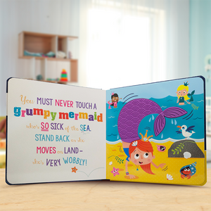 Product image 4 of Never Touch a Grumpy Unicorn!, a board book for ages 0+, by Make Believe Ideas.